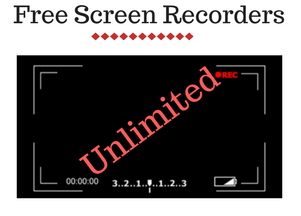 Screen Recorders For Mac Unlimited And No Watermark